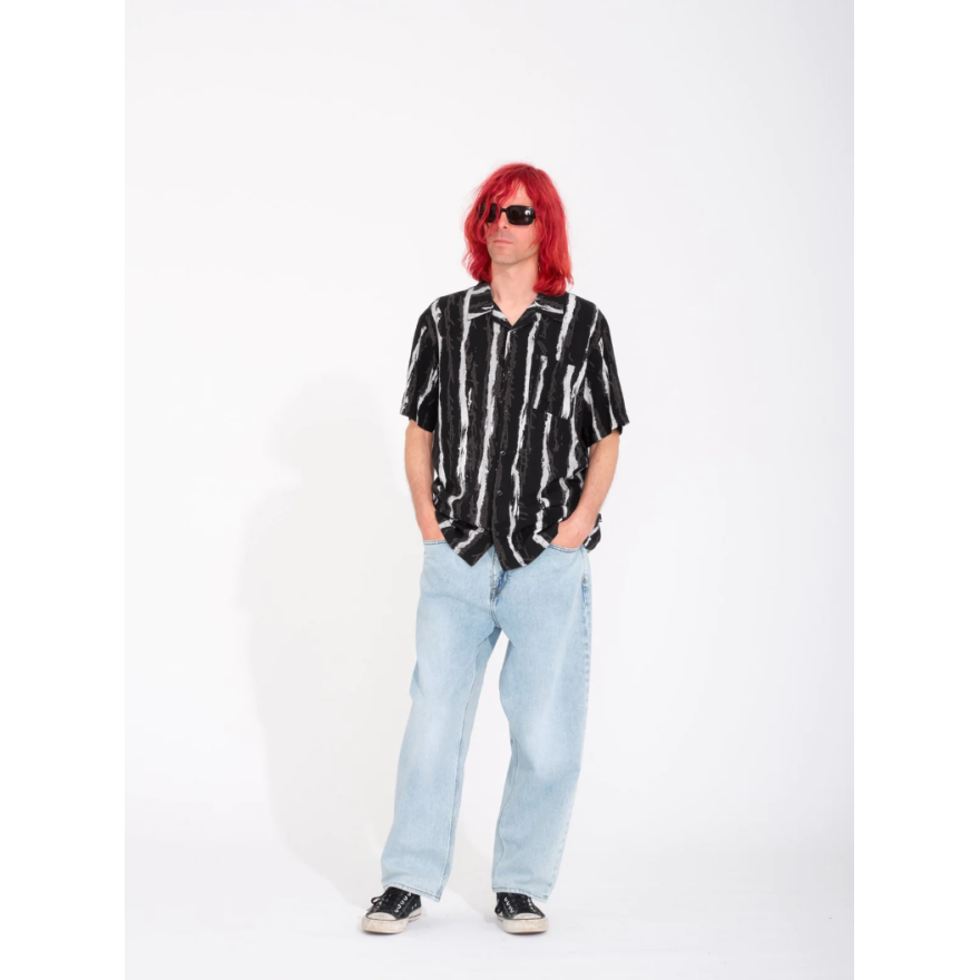 Men's Volcom V Ent Hockey Dad Shirt Ss Men's Volcom V Ent Hockey Dad Shirt Ss