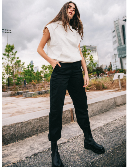 Womens Volcom Sleeveless Hoodie