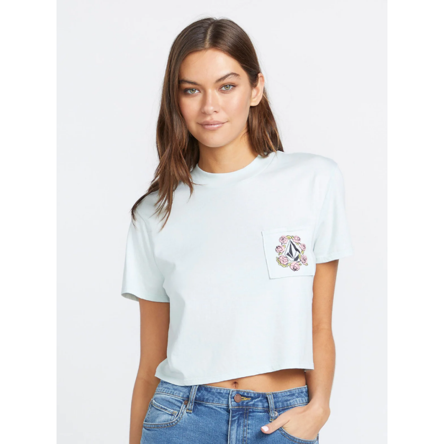 Women's Volcom Pocket Dial T-Shirt Women's Volcom Pocket Dial T-Shirt