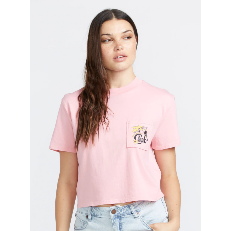 Women's Volcom Pocket Dial T-Shirt Women's Volcom Pocket Dial T-Shirt