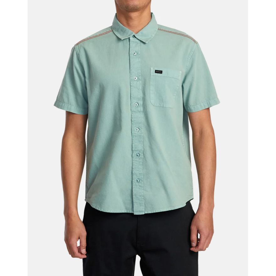 Men's Rvca Ptc Woven II Shirt Ss Men's Rvca Ptc Woven II Shirt Ss