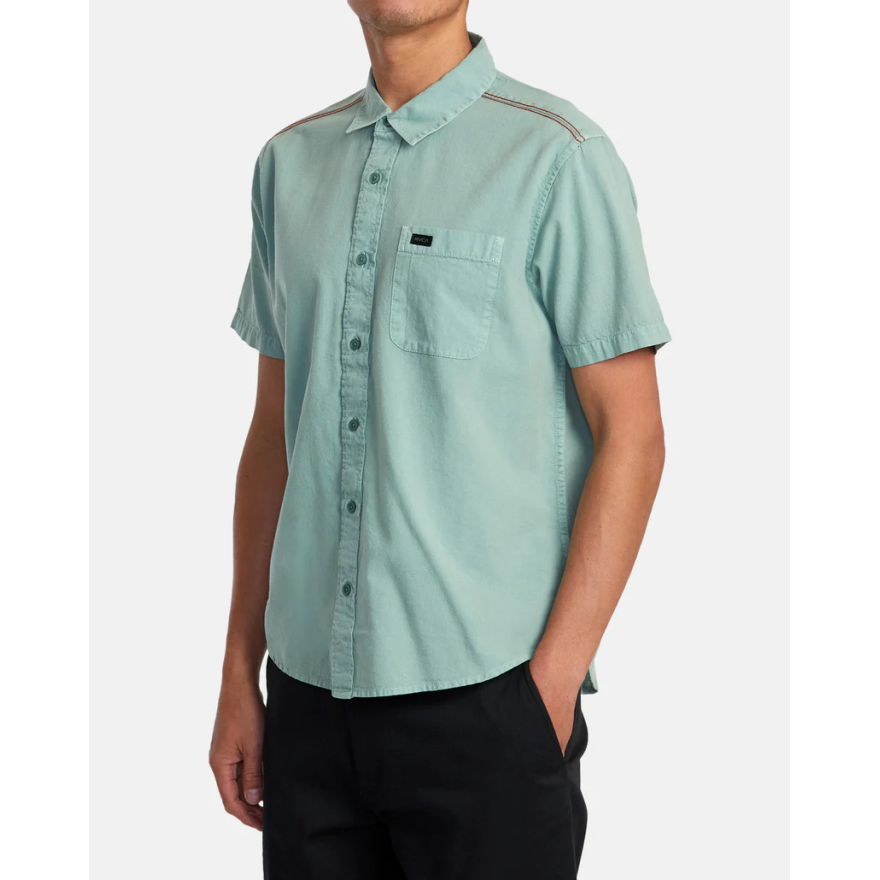 Men's Rvca Ptc Woven II Shirt Ss Men's Rvca Ptc Woven II Shirt Ss