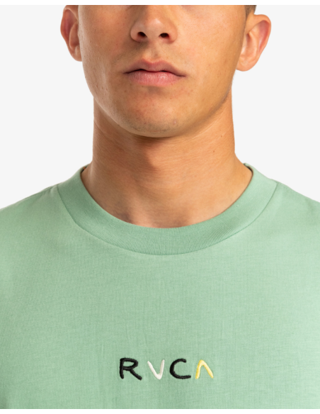 Men's Rvca Flower Skull T-Shirt