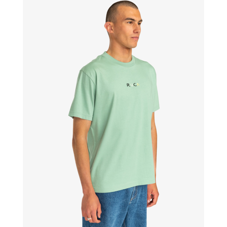 Men's Rvca Flower Skull T-Shirt