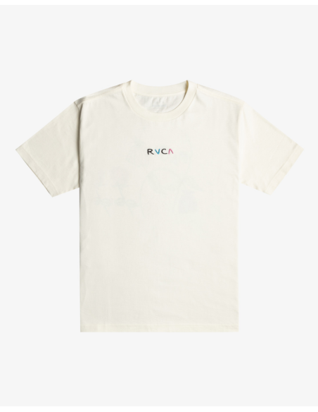 Men's Rvca Flower Skull T-Shirt