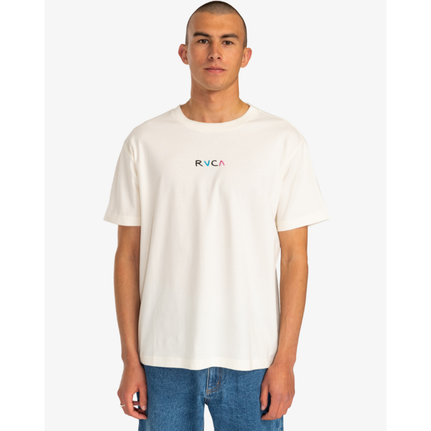 Men's Rvca Flower Skull T-Shirt