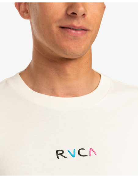 Men's Rvca Flower Skull T-Shirt