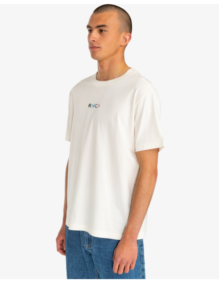 Men's Rvca Flower Skull T-Shirt