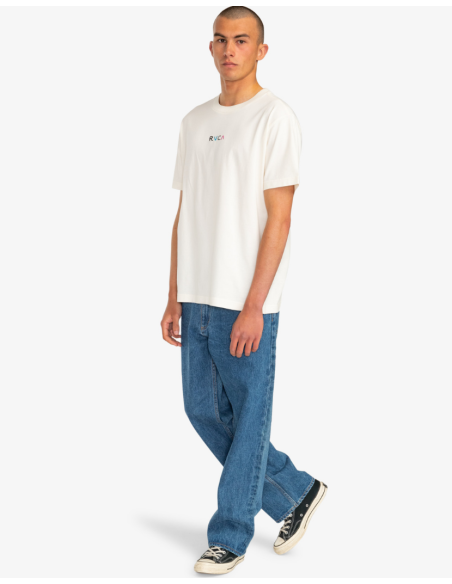 Men's Rvca Flower Skull T-Shirt