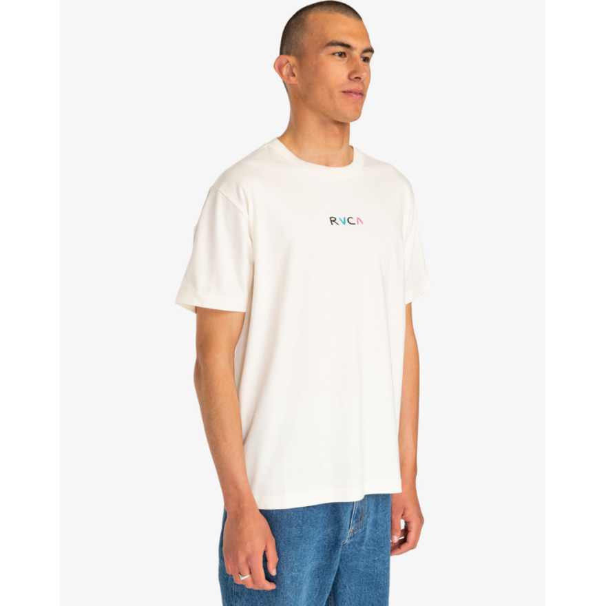 Men's Rvca Flower Skull T-Shirt