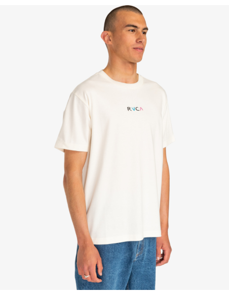 Men's Rvca Flower Skull T-Shirt