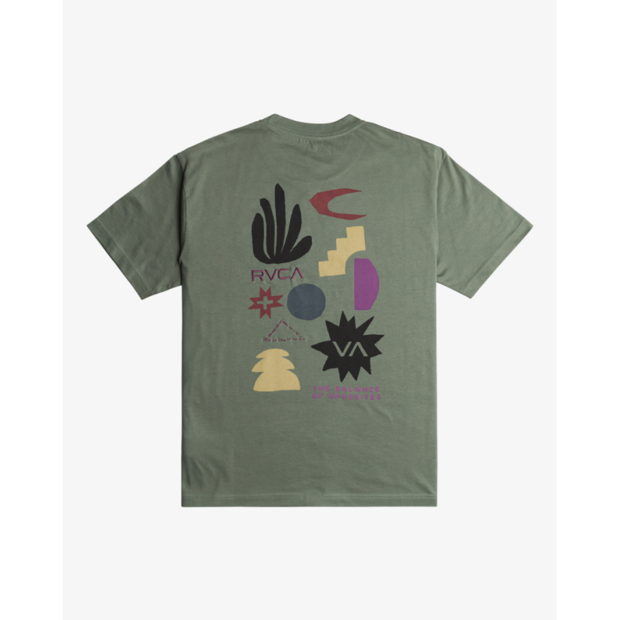 Men's Rvca Paper Cuts T-Shirt