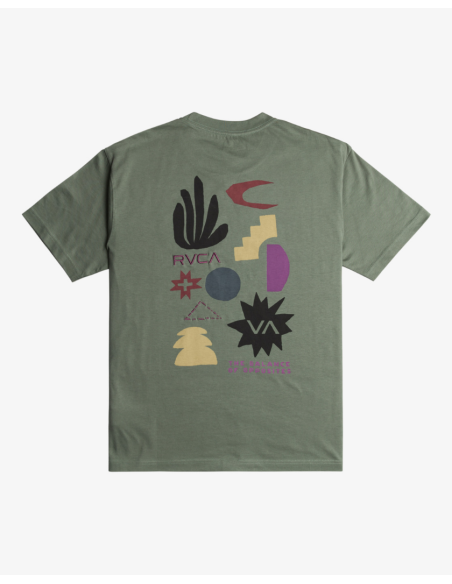 Men's Rvca Paper Cuts T-Shirt