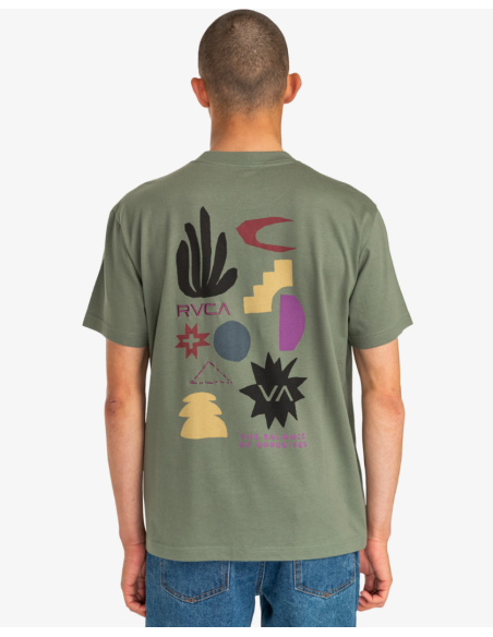 Men's Rvca Paper Cuts T-Shirt