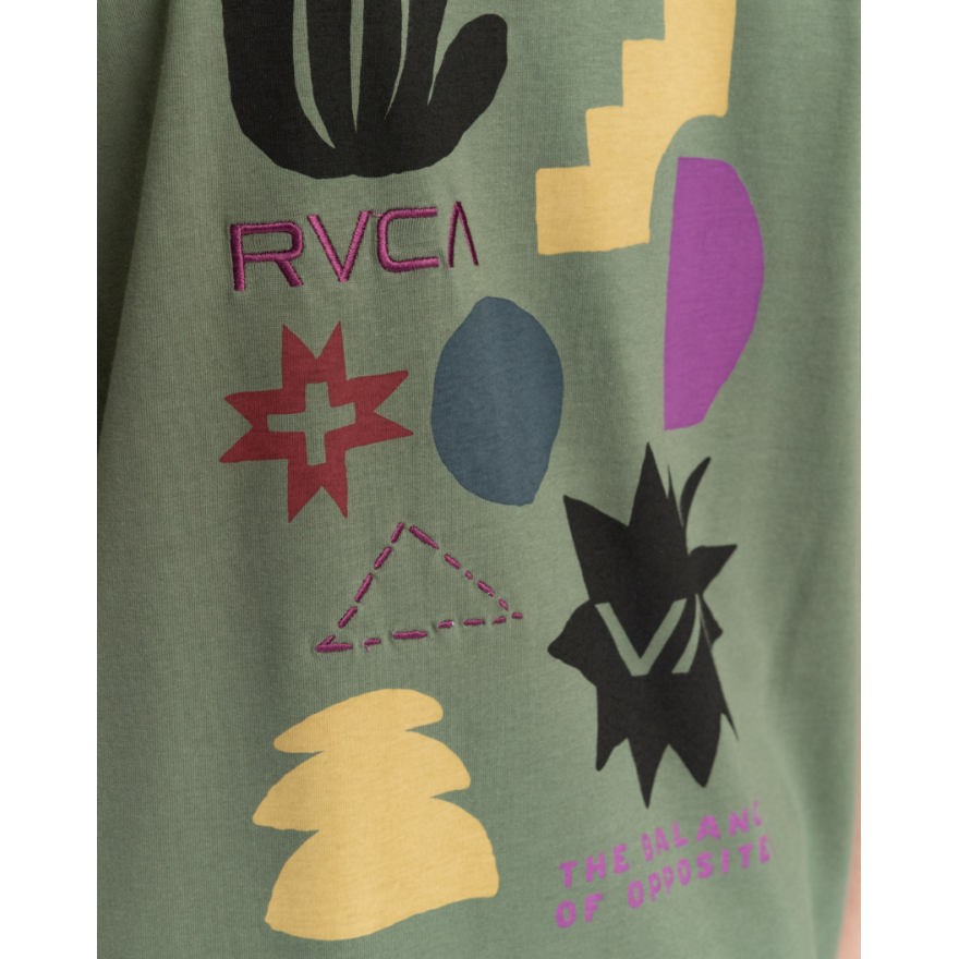 Men's Rvca Paper Cuts T-Shirt