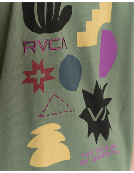 Men's Rvca Paper Cuts T-Shirt