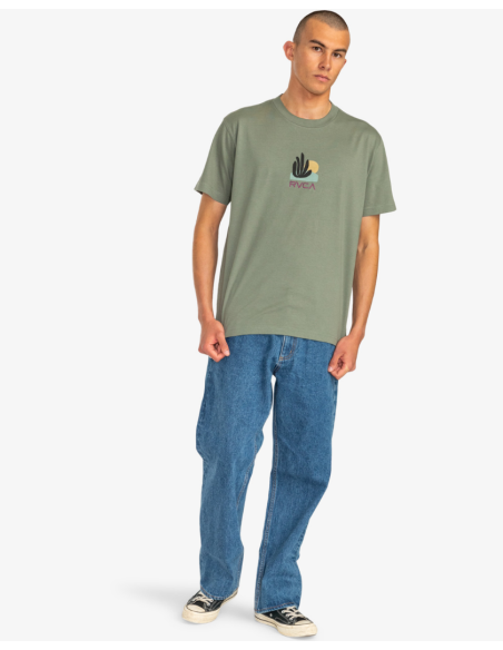 Men's Rvca Paper Cuts T-Shirt