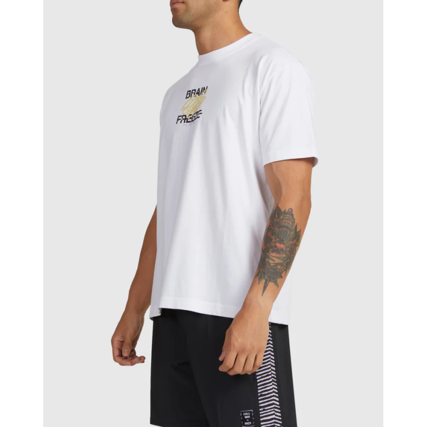 Men's Rvca Brain Freeze T-Shirt Men's Rvca Brain Freeze T-Shirt