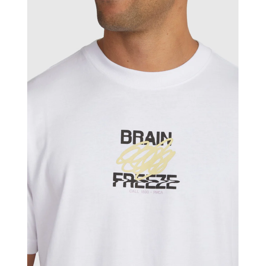 Men's Rvca Brain Freeze T-Shirt Men's Rvca Brain Freeze T-Shirt
