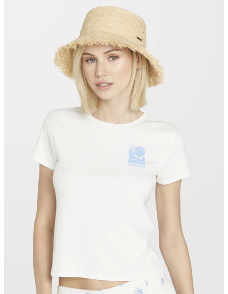Women's Volcom Sunny Bucket Straw HatNEW18