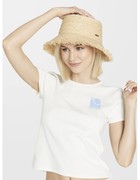 Women's Volcom Sunny Bucket Straw HatNEW18