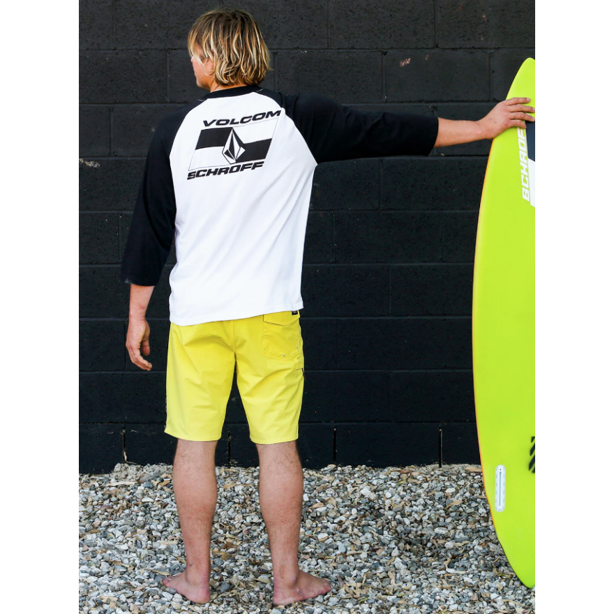 Men's Volcom Schroff X Volcom 3/4 Raglan Men's Volcom Schroff X Volcom 3/4 Raglan