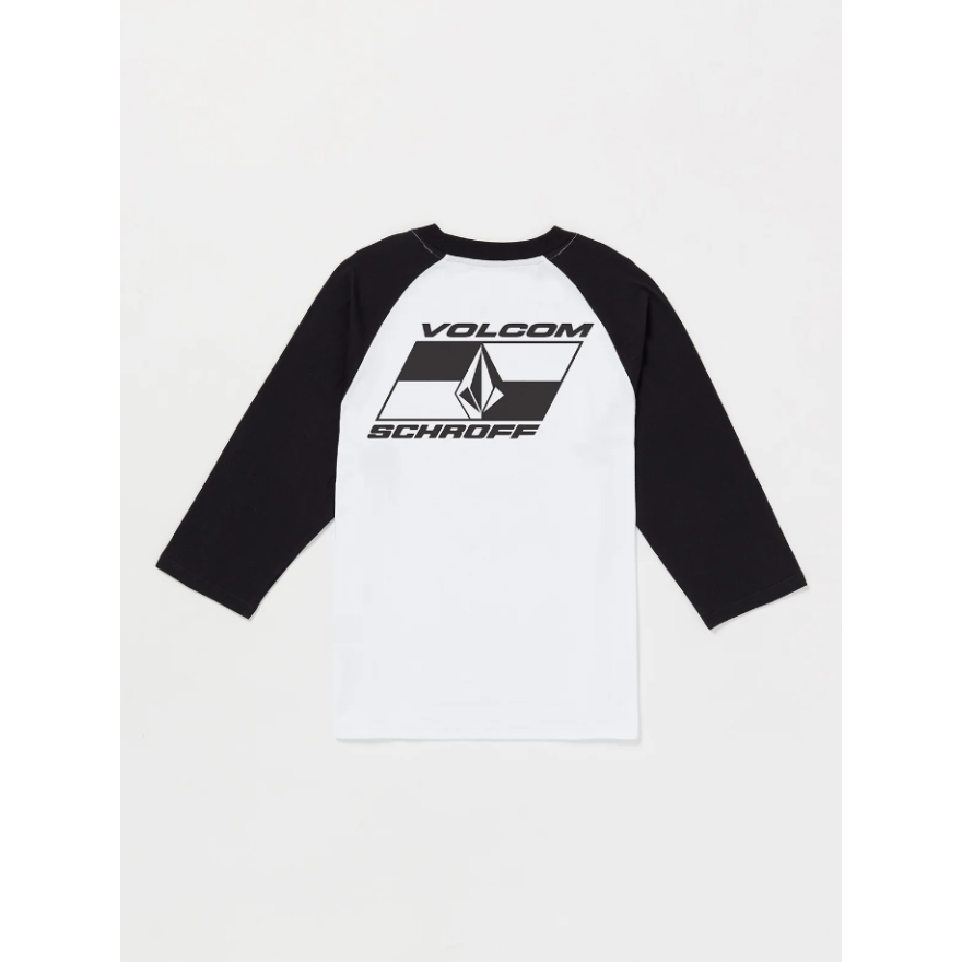 Men's Volcom Schroff X Volcom 3/4 Raglan Men's Volcom Schroff X Volcom 3/4 Raglan