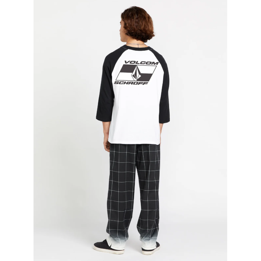 Men's Volcom Schroff X Volcom 3/4 Raglan Men's Volcom Schroff X Volcom 3/4 Raglan
