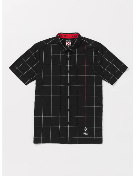 Men's Volcom Schroff X Volcom Plaid Shirt Ss