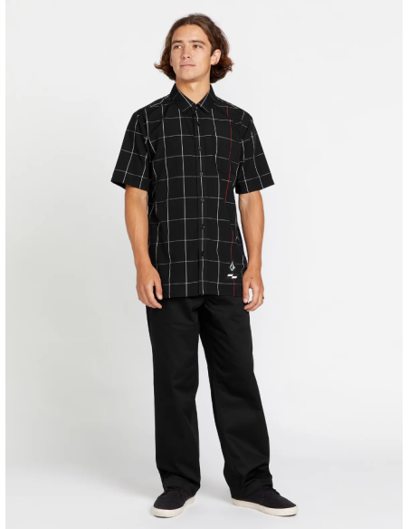 Men's Volcom Schroff X Volcom Plaid Shirt Ss