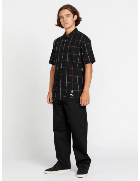 Men's Volcom Schroff X Volcom Plaid Shirt Ss