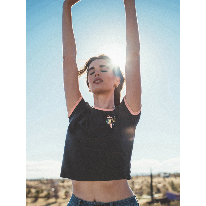 Women's Volcom Maybe Baby T-Shirt Women's Volcom Maybe Baby T-Shirt