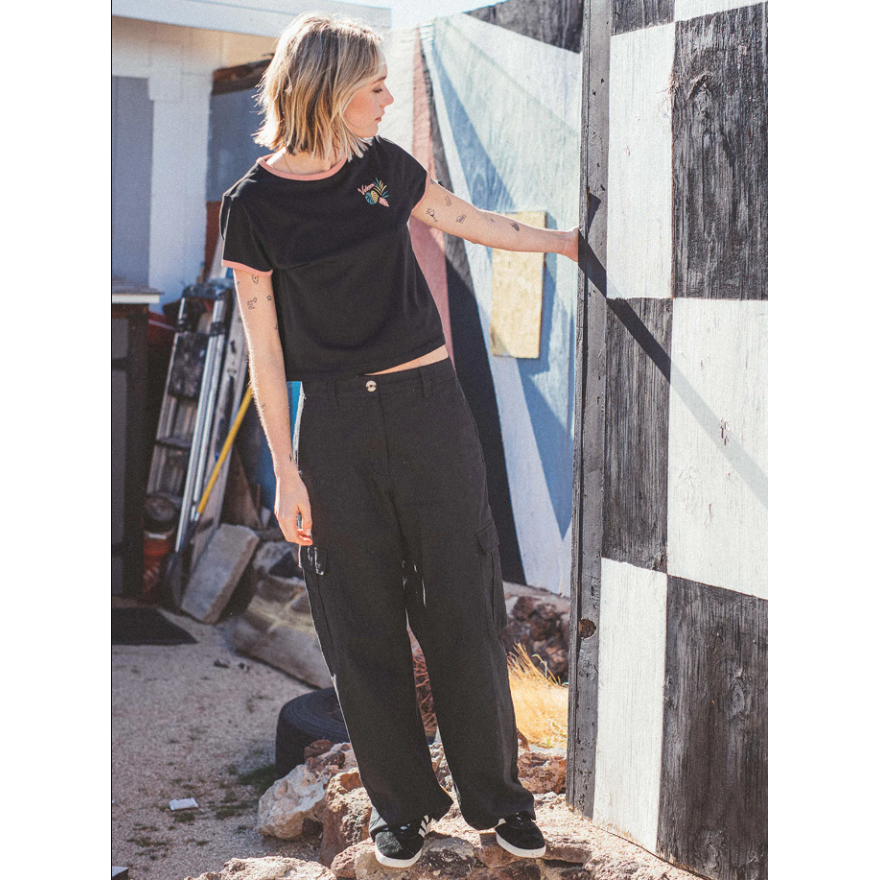 Women's Volcom Maybe Baby T-Shirt Women's Volcom Maybe Baby T-Shirt