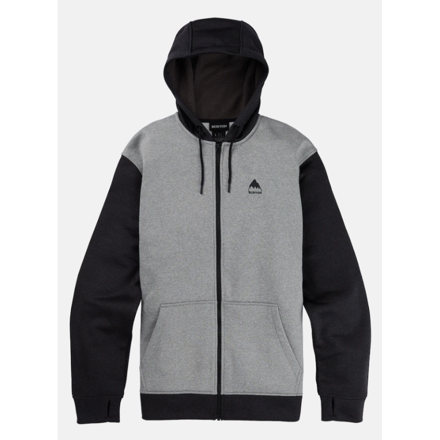 Men's Burton Oak Full Zip Hoodie Sweatshirt