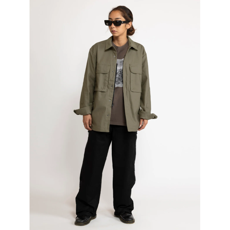 Men's Volcom TT B Iguchi Work Shirt LS