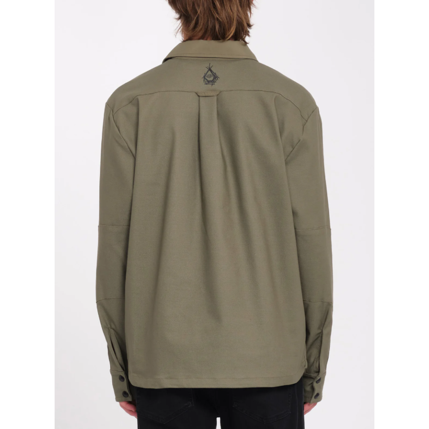 Men's Volcom TT B Iguchi Work Shirt LS