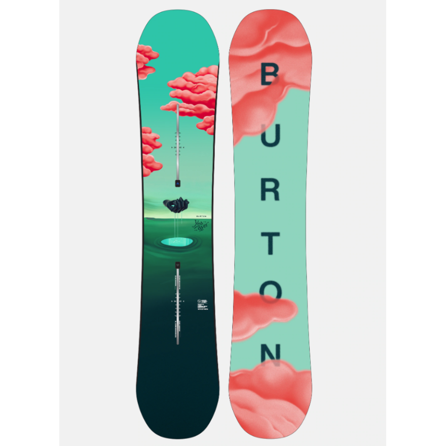 Women's Burton Yeasayer Flying V Snowboard