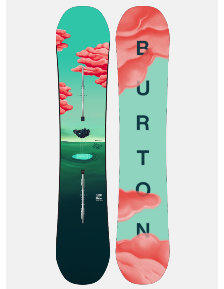 Women's Burton Yeasayer Flying V Snowboard