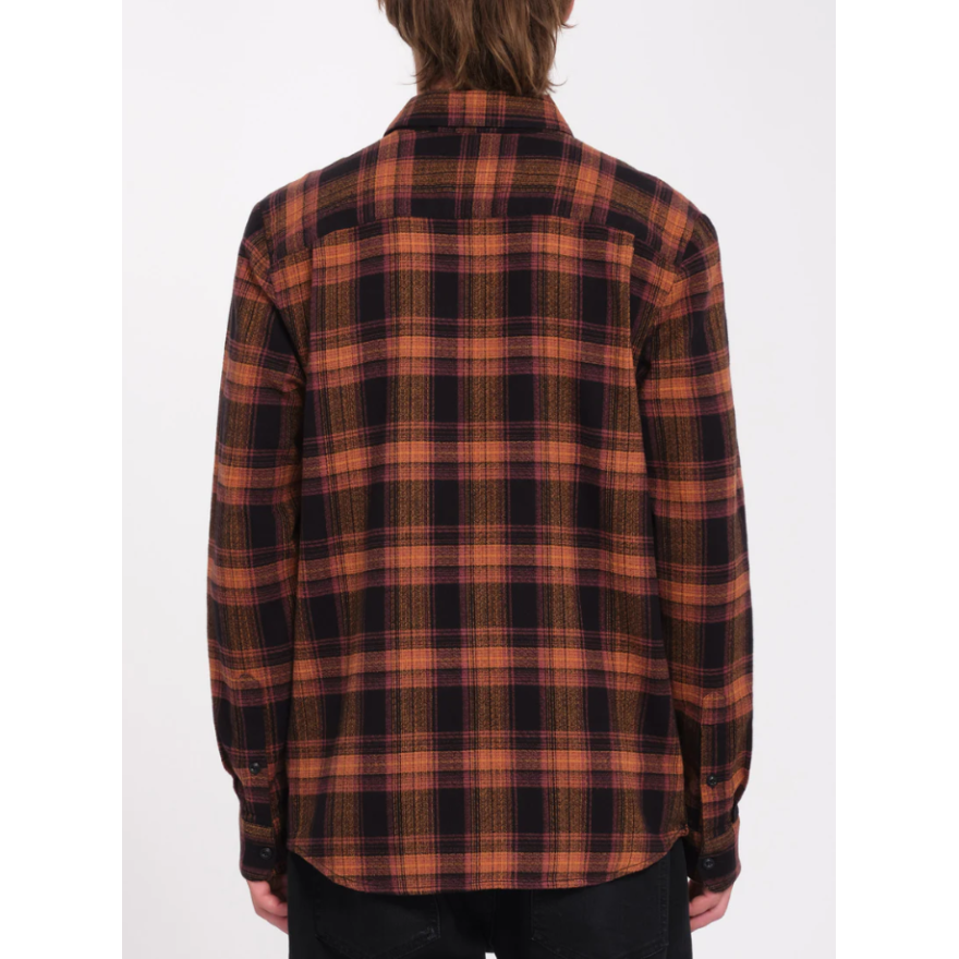 Men's Volcom Baystone Flannel Long...