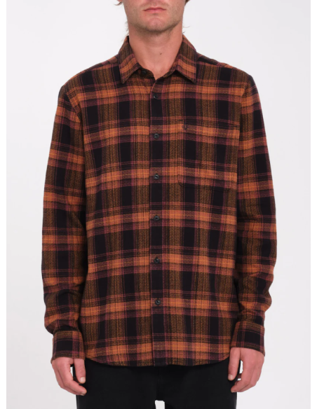 Men's Volcom Baystone Flannel Long Sleeve