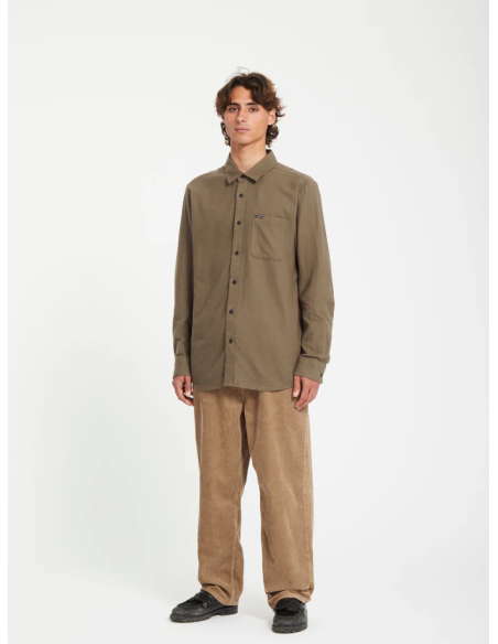 Men's Volcom Caden Solid Shirt Ls