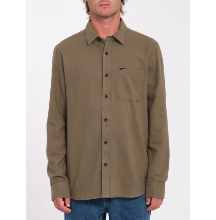 Men's Volcom Caden Solid Shirt Ls