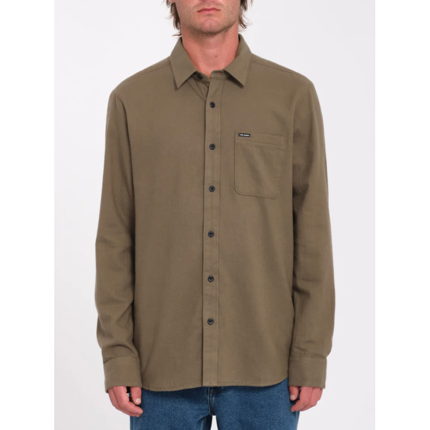 Men's Volcom Caden Solid Shirt Ls