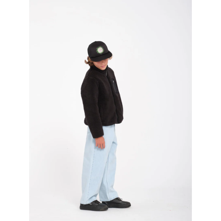 Kid's Volcom Muzzer Fuzzar Zip Fleece