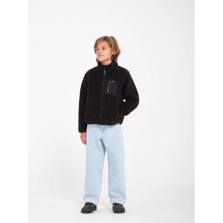 Kid's Volcom Muzzer Fuzzar Zip Fleece