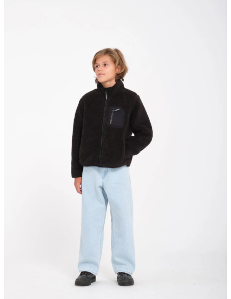 Kid's Volcom Muzzer Fuzzar Zip Fleece