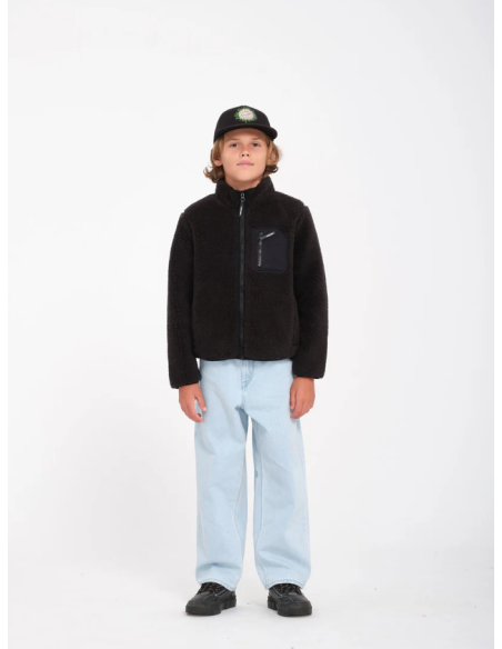 Kid's Volcom Muzzer Fuzzar Zip Fleece