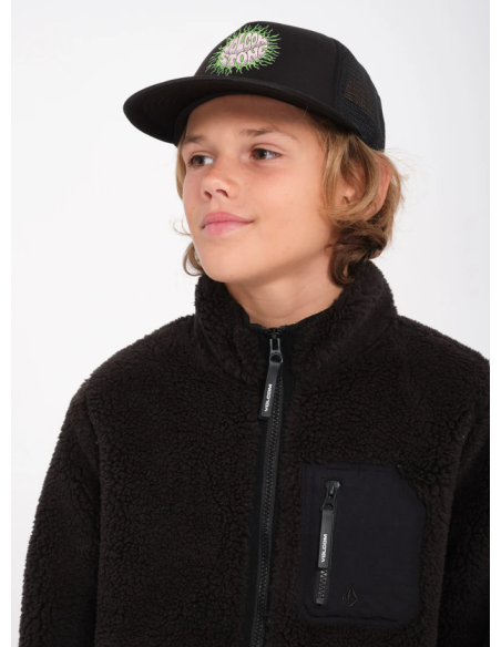 Kid's Volcom Muzzer Fuzzar Zip Fleece