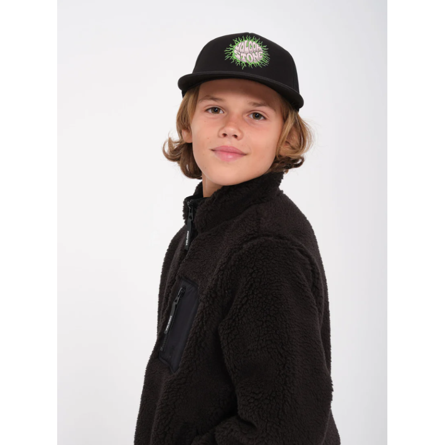 Kid's Volcom Muzzer Fuzzar Zip Fleece