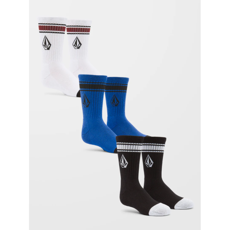 Kid's Volcom Full Stone Sock Multipack